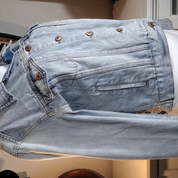 BOHO Denim Jacket Medium - Picture 11 of 16